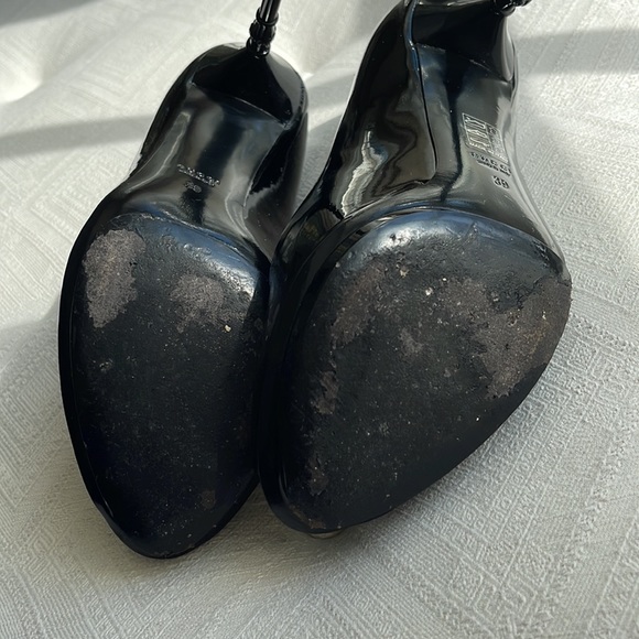 Gucci patent leather high heel with bamboo detail on heel size 39 - Picture 4 of 6